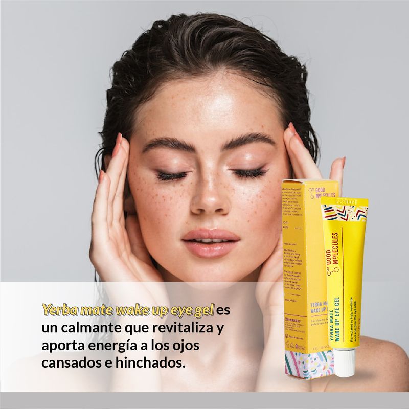 Yerba Mate Wake UP Gel 15 ml Good Molécules contorno de ojos - Imagen 3