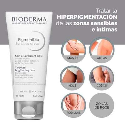 Pigmentbio Sensitive Areas – Bioderma 75 Ml Aclara zonas intimas externas,ingle,axilas…