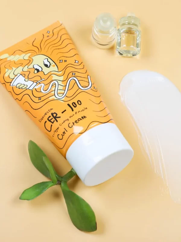 Elizavecca CER-100 Collagen Coating Hair A+ Muscle Curl Cream 120ml