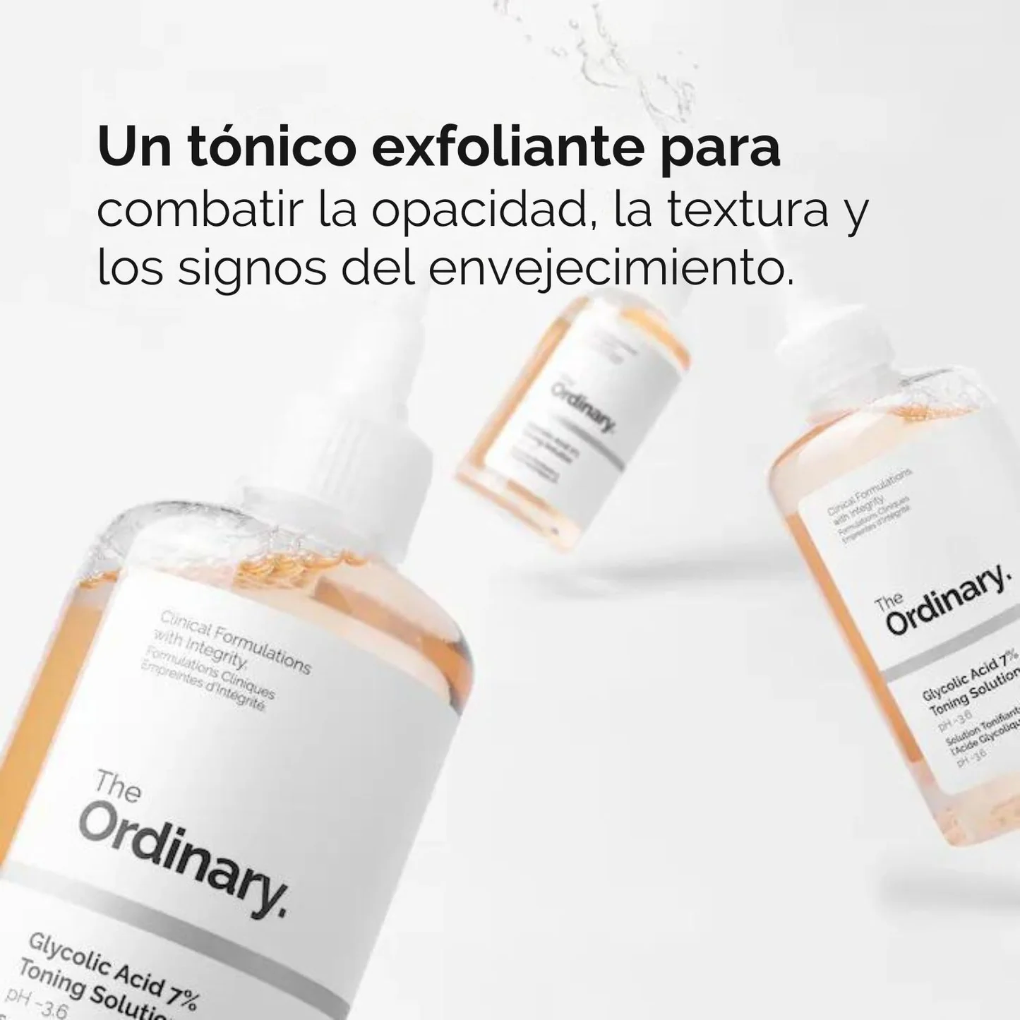 Tónico ácido glicólico/ The Ordinary Glycolic Acid 7% Toning Solution - Imagen 2
