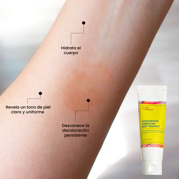 Discoloration Coreccting Body Treatment Good Molecules 120ml Tratamiento corporal corrector de decoloración