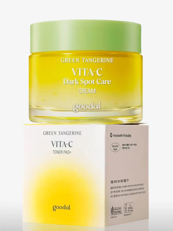 Green Tangerine Vita C Dark Spot Care Cream Crema cuidado de las manchas oscuras 50ml