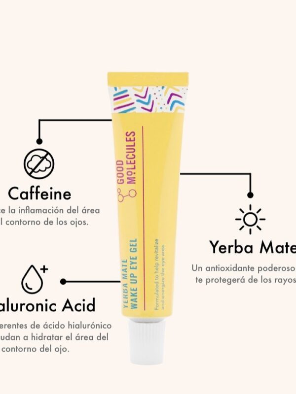 Yerba Mate Wake UP Gel 15 ml Good Molécules contorno de ojos