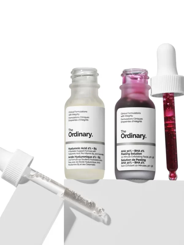 Set Peeling y  Hialurónico The Ordinary The Resurface & Hydrate